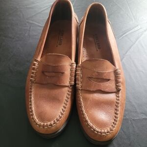 Kirkland Signature Tan Leather Loafers